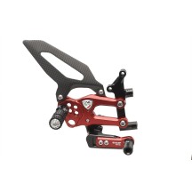 COPY OF ESTRIBERAS AJUSTABLES SERIE EVO EDICIÓN GP CNC RACING DUCATI 959 PANIGALE 2016-19