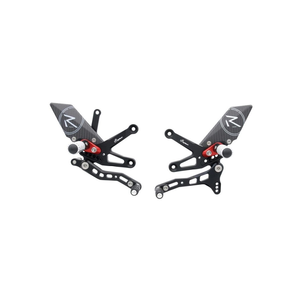 PLATAFORMAS AJUSTABLES R VERSIÓN LIGHTHTECH KAWASAKI ZX-10R 2016-2020