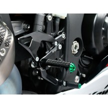 PLATAFORMAS ATRASADAS AJUSTABLES DE BONAMICI RACING KAWASAKI ZX-10R 2016-2020