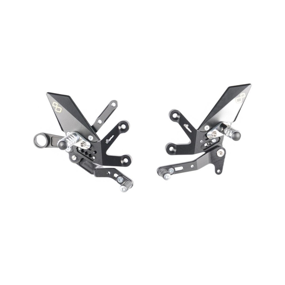 PLATAFORMAS AJUSTABLES CON PIES LIGEROS SNODATI. SUZUKI GSX-S 1000 / GT 2015-2025 PLATAFORMAS AJUSTABLES CON PIES LIGEROS SNODATI. SUZUKI GSX-S 1000 / GT 2015-2025