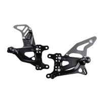 PLATAFORMAS HACIA ATRÁS CAJA DE CAMBIOS DE ARAÑA NORMAL / INVERTIDA KAWASAKI ZX6R / 636 2019-2025 MODELLO SSP