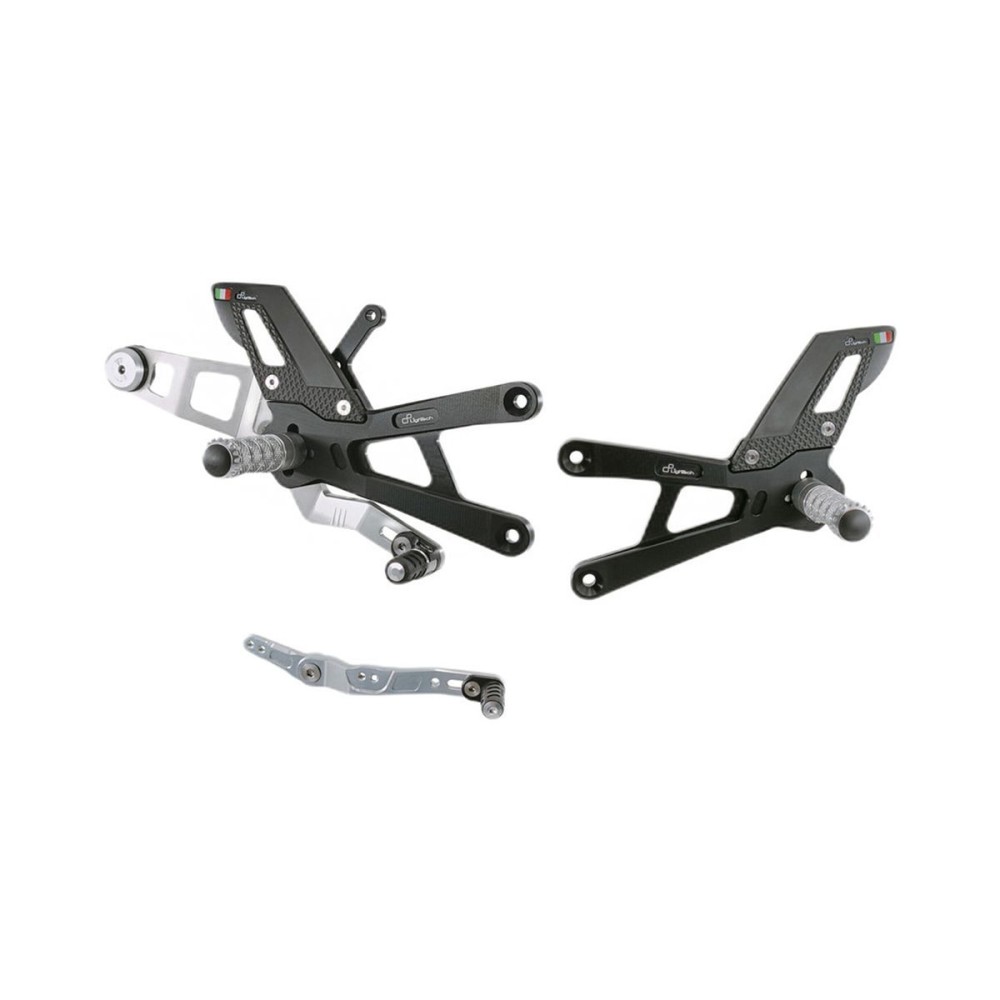 REPOSAPIÉS AJUSTABLES FIRATES FIJOS LIGHCHTECH TRACK YAMAHA R1 2015-2025