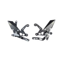 PLATAFORMAS AJUSTABLES SNODATI LIGHTECH STAPLES KAWASAKI Z 900 2017-2025