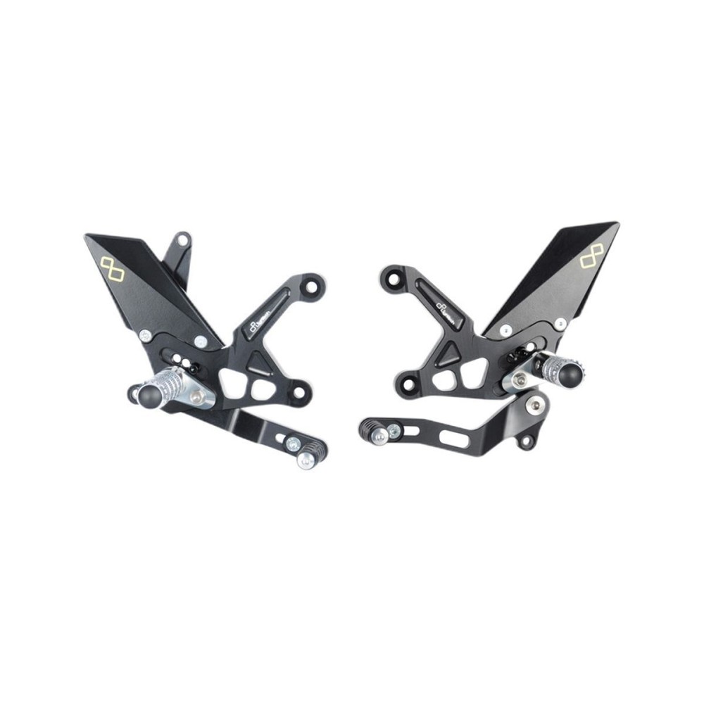 PLATAFORMAS AJUSTABLES SNODATI LIGHTECH STAPLES KAWASAKI Z 900 2017-2025