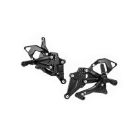 PLATAFORMAS ATRASADAS AJUSTABLES DE BONAMICI RACING KAWASAKI ZX-6R 2020-2025