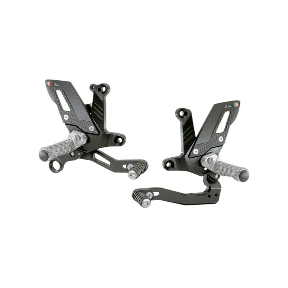 PLATAFORMAS AJUSTABLES CON PIES LIGEROS SNODATI. KTM SUPER DUKE 1290 R 2020-2023 PLATAFORMAS AJUSTABLES CON PIES LIGEROS SNODATI. KTM SUPER DUKE 1290 R 2020-2023