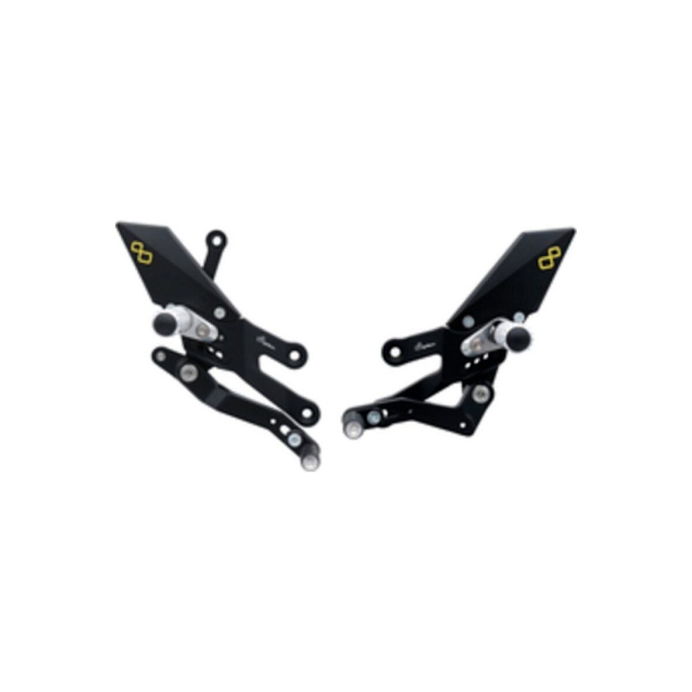ESTRIBERAS AJUSTABLES VERSIÓN R LIGHTECH YAMAHA R7 2022-2024 ESTRIBERAS AJUSTABLES VERSIÓN R LIGHTECH YAMAHA R7 2022-2024