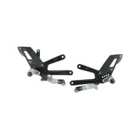 PLATAFORMAS AJUSTABLES CON PIES LIGEROS FIJOS  DUCATI PANIGALE V4 / S 2025