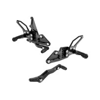 ESTRIBERAS TRASERAS AJUSTABLES BONAMICI RACING SUZUKI GSX-8S / GSX-8R 2023-2024