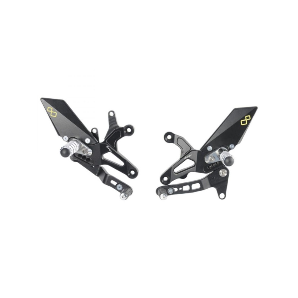 ESTRIBERAS AJUSTABLES ESTRIBERAS FIJAS LIGHTECH CAJA DE CAMBIOS RECTA KAWASAKI ZX-6R / 636 2005-2024 ESTRIBERAS AJUSTABLES ESTRIBERAS FIJAS LIGHTECH CAJA DE CAMBIOS RECTA KAWASAKI ZX-6R / 636 2005-2024