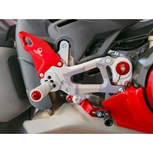 PLATAFORMAS DE CARRERAS CNC DE EDICIÓN LIMITADA PRAMAC AJUSTABLE DUCATI PANIGALE V4 / S 2025