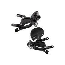 CAMBIO DE PLATAFORMAS CAMBIANTES NEGRO RACING SPIDER SE INVIERTE DUCATI PANIGALE V4 / S 2025