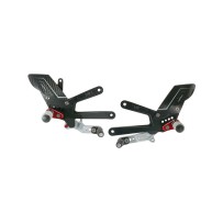 ESTRIBERAS AJUSTABLES VERSIÓN R LIGHTECH DUCATI PANIGALE V4 / S 2025