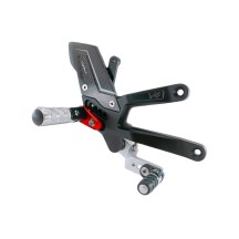 ESTRIBERAS AJUSTABLES VERSIÓN R LIGHTECH DUCATI PANIGALE V4 / S 2025