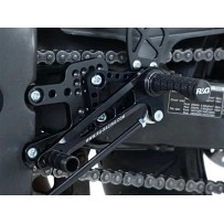 ESTRIBERAS TRASERAS AJUSTABLES R&G  HONDA CBR 600 RR 2003-2014