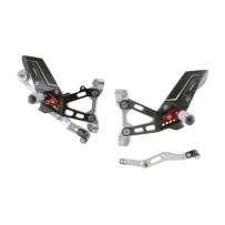 ESTRIBERAS AJUSTABLES VERSIÓN R LIGHTECH BMW M 1000 RR 2021-2024
