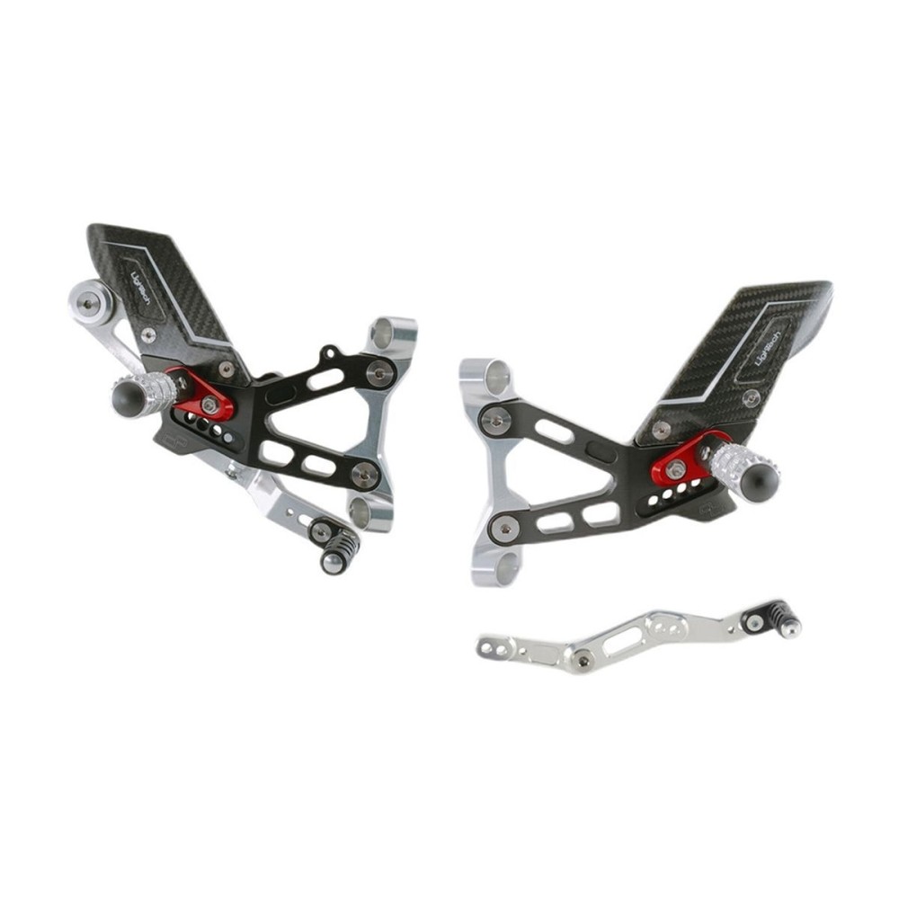 ESTRIBERAS AJUSTABLES VERSIÓN R LIGHTECH BMW S 1000 RR 2019-2024 ESTRIBERAS AJUSTABLES VERSIÓN R LIGHTECH BMW S 1000 RR 2019-2024