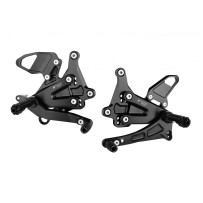 ESTRIBERAS TRASERAS AJUSTABLES BONAMICI RACING KTM SUPER DUKE 1390 R 2024