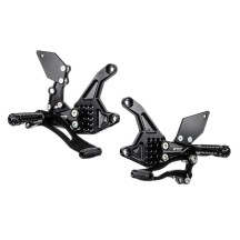 ESTRIBERAS TRASERAS AJUSTABLES BONAMICI RACING KAWASAKI Z 900 2017-2024