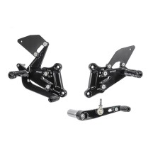 ESTRIBERAS TRASERAS AJUSTABLES BONAMICI RACING HONDA CBR 650 R / CB 650 R 2014-2023