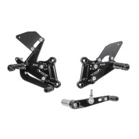 ESTRIBERAS TRASERAS AJUSTABLES BONAMICI RACING HONDA CBR 650 R / CB 650 R 2014-2023
