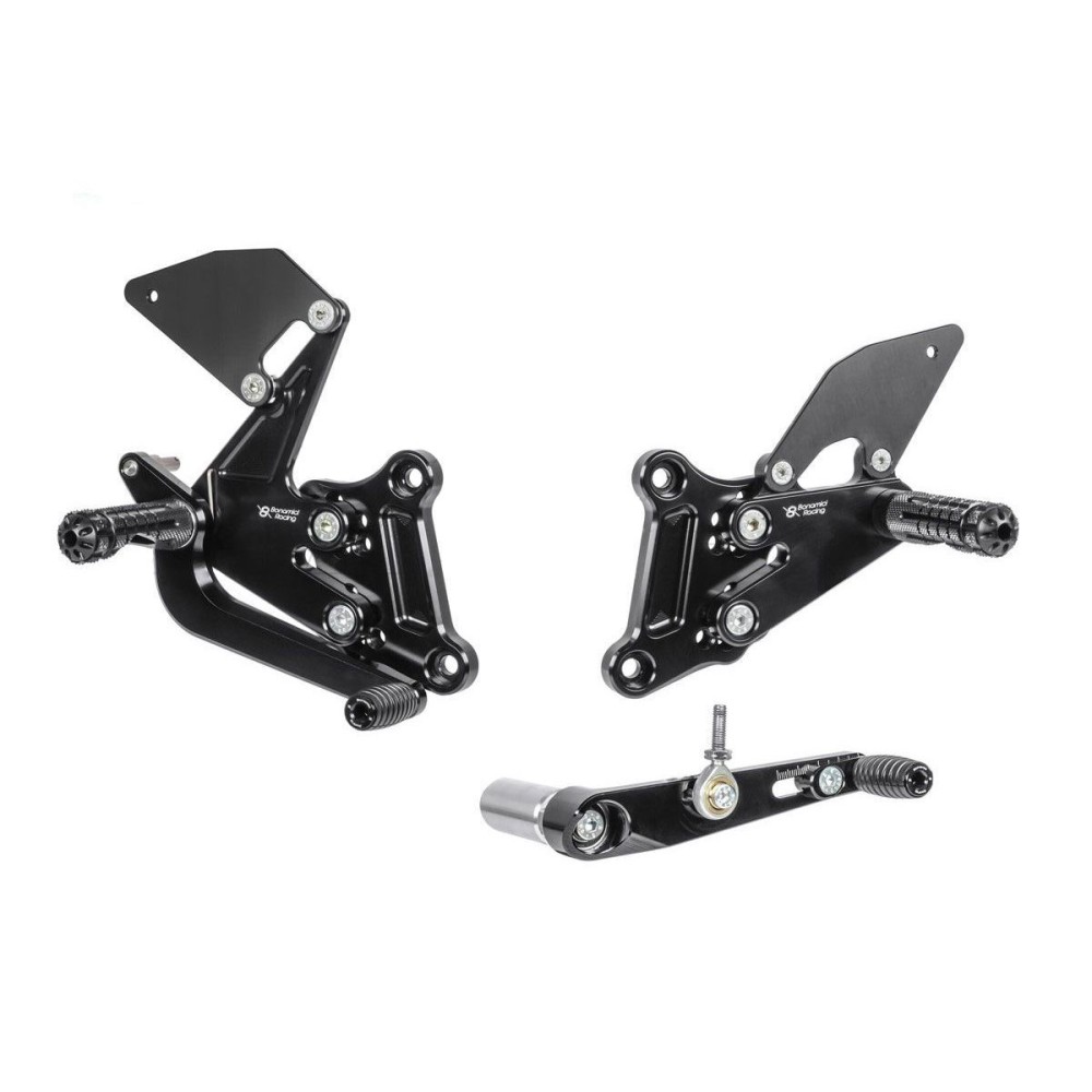 ESTRIBERAS TRASERAS AJUSTABLES BONAMICI RACING HONDA CBR 650 R / CB 650 R 2014-2023 ESTRIBERAS TRASERAS AJUSTABLES BONAMICI RACING HONDA CBR 650 R / CB 650 R 2014-2023