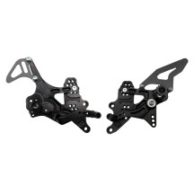 ESTRIBERAS TRASERAS CAJA DE CAMBIOS NORMAL / ARAÑA INVERSA YAMAHA R3 2015-2023