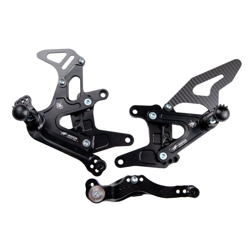 ESTRIBERAS TRASERAS AJUSTABLES ARAÑA MARCHA ATRÁS MV AGUSTA F3 SUPERSPORT MODEL ESTRIBERAS TRASERAS AJUSTABLES ARAÑA MARCHA ATRÁS MV AGUSTA F3 SUPERSPORT MODEL
