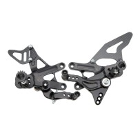 ESTRIBERAS TRASERAS CAJA DE CAMBIOS NORMAL SPIDER APRILIA RSV4 / TUONO V4 2011-2016