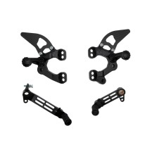 ESTRIBERAS TRASERAS AJUSTABLES PLEGABLES SPIDER DUCATI 748 / 916 / 996 / 998