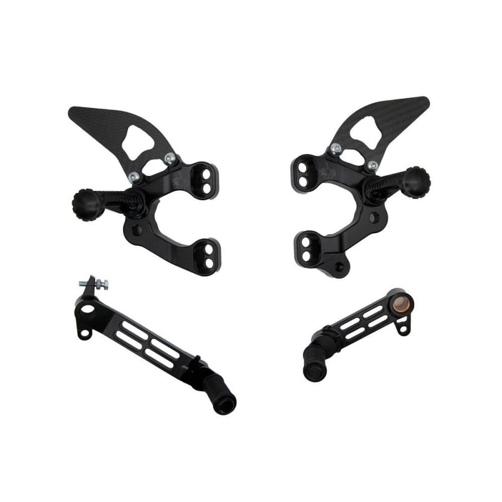 ESTRIBERAS TRASERAS AJUSTABLES PLEGABLES SPIDER DUCATI 748 / 916 / 996 / 998 ESTRIBERAS TRASERAS AJUSTABLES PLEGABLES SPIDER DUCATI 748 / 916 / 996 / 998