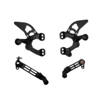 ESTRIBERAS TRASERAS CAJA DE CAMBIOS NORMAL / ARAÑA INVERSA DUCATI 748 / 916 / 996 / 998