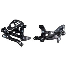 ESTRIBERAS TRASERAS MODELO EVO SPIDER MARCHA ATRÁS DUCATI PANIGALE V4 / S / R 18-23
