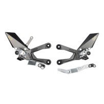 PLATAFORMAS AJUSTABLES SNODATI LIGHTECH STAPLES HONDA CBR 1000 RR-R / SP 2020-2025