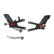 PLATAFORMAS AJUSTABLES R VERSIÓN LIGHTECH HONDA CBR 1000 RR-R / SP 2020-2025