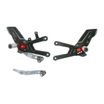 PLATAFORMAS AJUSTABLES R VERSIÓN LIGHTECH HONDA CBR 1000 RR-R / SP 2020-2025