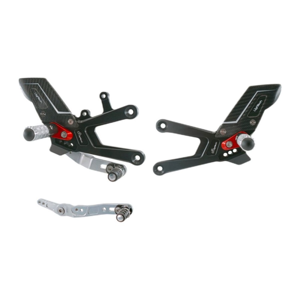 PLATAFORMAS AJUSTABLES R VERSIÓN LIGHTECH HONDA CBR 1000 RR-R / SP 2020-2025 PLATAFORMAS AJUSTABLES R VERSIÓN LIGHTECH HONDA CBR 1000 RR-R / SP 2020-2025
