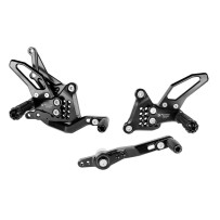 ESTRIBERAS TRASERAS AJUSTABLES BONAMICI RACING YAMAHA MT-09 2021-2024