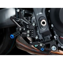 ESTRIBERAS TRASERAS AJUSTABLES BONAMICI RACING YAMAHA MT-09 2021-2024