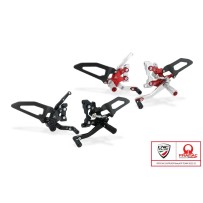 ESTRIBERAS AJUSTABLES PRAMAC EDITION CNC RACING DUCATI STREETFIGHTER V2 2022-2024