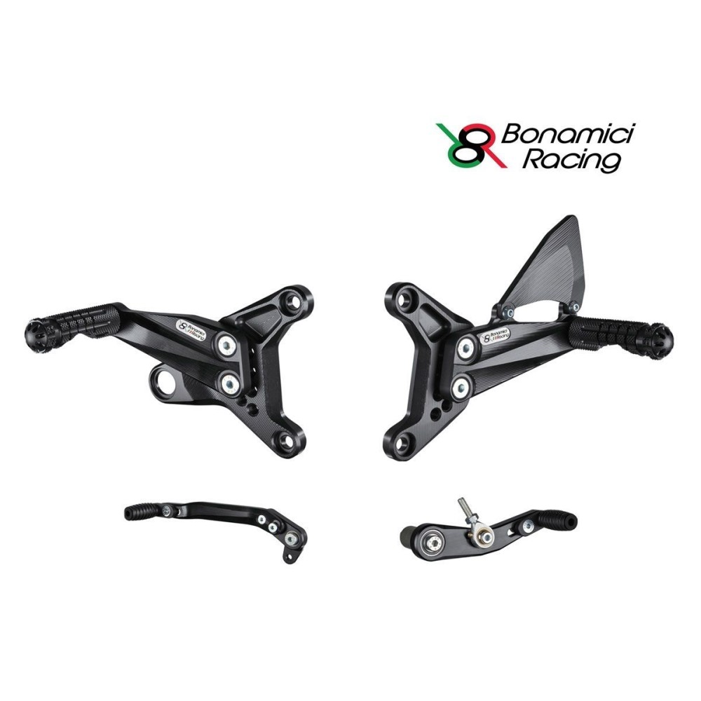 ESTRIBERAS TRASERAS AJUSTABLES BONAMICI RACING MV AGUSTA F3 / BRUTALE 675 / 800 12-17 USATE ESTRIBERAS TRASERAS AJUSTABLES BONAMICI RACING MV AGUSTA F3 / BRUTALE 675 / 800 12-17 USATE