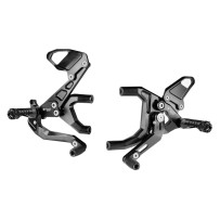 ESTRIBERAS TRASERAS AJUSTABLES BONAMICI RACING DUCATI STREETFIGHTER V2 2022-2024