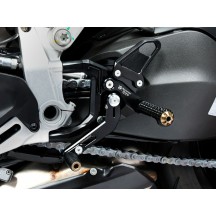 ESTRIBERAS TRASERAS AJUSTABLES BONAMICI RACING DUCATI STREETFIGHTER V2 2022-2024