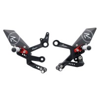 ESTRIBERAS AJUSTABLES VERSIÓN R ESTÁNDAR/INVERSA CAJA DE CAMBIOS LIGHTECH KTM DUKE 890 R 20-23