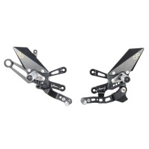 ESTRIBERAS AJUSTABLES ESTRIBERAS ARTICULADAS CAJA DE MARCHA ATRÁS LIGHTECH APRILIA RSV4 1100 R 21-23