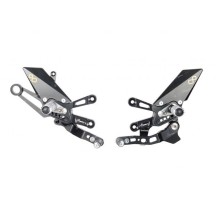 ESTRIBERAS AJUSTABLES ESTRIBERAS FIJOS LIGHTECH MARCHA ATRÁS APRILIA RSV4 1100 R 21-23
