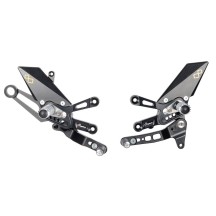 ESTRIBERAS AJUSTABLES CON ESTRIBERAS ARTICULADAS LIGHTECH APRILIA RSV4 1100 R 2021-2023