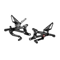 ESTRIBERAS TRASERAS BONAMICI AJUSTABLES DUCATI PANIGALE V4 / S / R 2018-2023 NUOVA VERSIONE