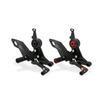 CNC RACING ADJUSTABLE RIDER REAR SETS DUCATI MONSTER 937 2021-2022