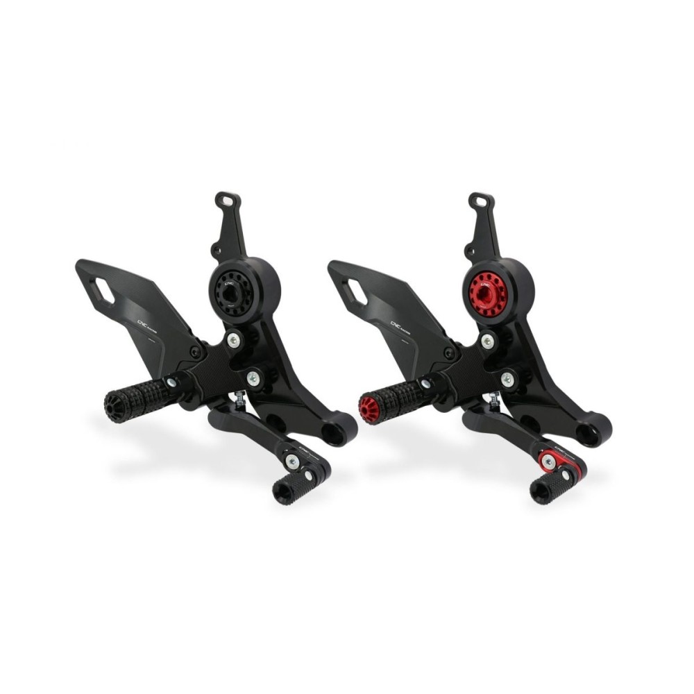 CNC RACING ADJUSTABLE RIDER REAR SETS DUCATI MONSTER 937 2021-2022